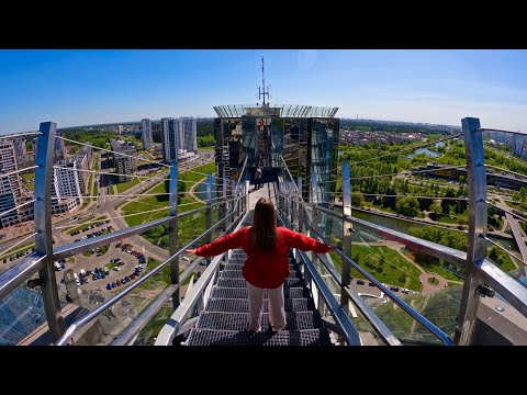 Видео: СЕКРЕТНАЯ СМОТРОВАЯ В МИНСКЕ. УДИВЛЯЕМСЯ КУХНЕ БЕЛАРУСИ. ИЩЕМ КРАСИВЫЕ ВИДЫ. ЖИВЁМ В ЛЕСУ?!