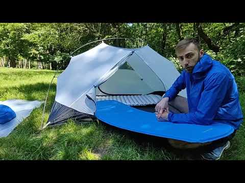 Видео: Палатка 3F UL GEAR Floating cloud 2. Обзор с замерами.