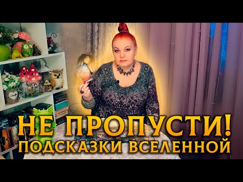 Видео: НЕ ПРОПУСТИ! ПОДСКАЗКИ ВСЕЛЕННОЙ ДЛЯ ТЕБЯ!