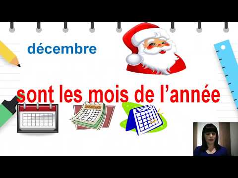 Видео: VI одделение - Француски јазик - Денови, месеци, сезони