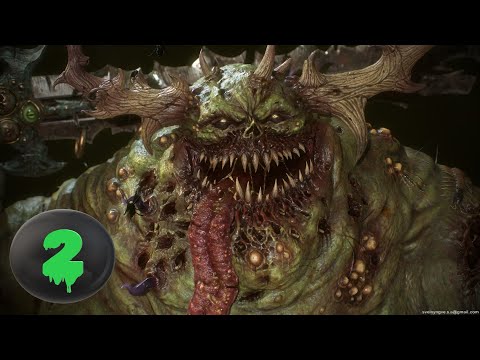 Видео: (Radious mod) Total War: Warhammer 3. # 2. Ку'гат, Породитель Чумы. Сложность "Легенда".