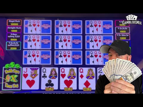 Видео: Может ли переключение на 10 Play сэкономить мне деньги в видеопокере Double Super Times?