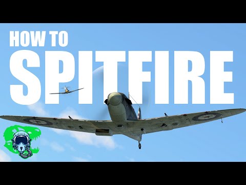 Видео: War Thunder Sim — Как летать на Spitfire | Плюс несколько советов, как избежать сваливания крылье...