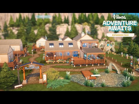 Видео: ДЕТСКИЙ ЛЕТНИЙ ЛАГЕРЬ 🏕️ | The Sims 4 Приключения ждут (без CC)