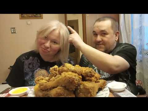 Видео: Обжор - Rostic’s (KFC) домашний баскет, 1 кг курицы!