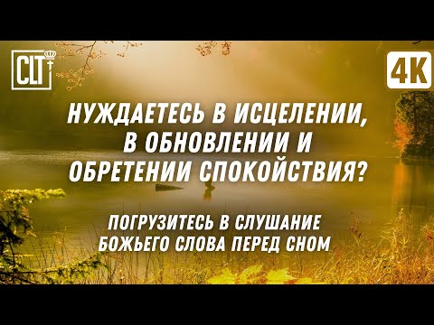Видео: Не можешь уснуть? Слова об исцелении перед сном. Побудь с Господом, оставь заботы и тревоги | Relax