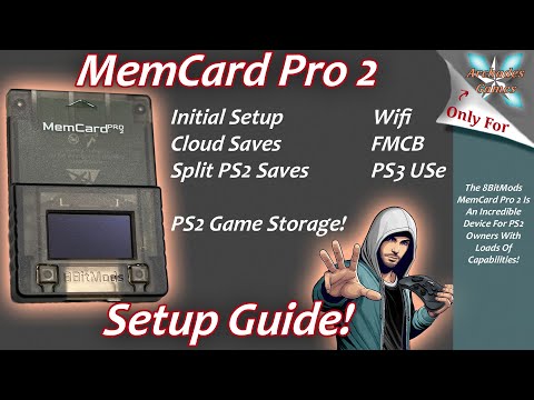 Видео: Руководство по настройке MemCard Pro 2 — настройка/Wi-Fi/сохранения в облаке/FMCB/сохранения/PS3/...