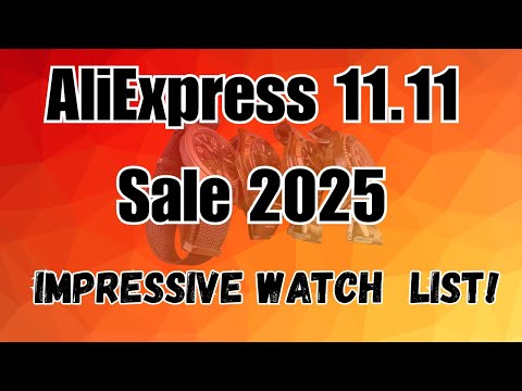 Видео: Распродажа AliExpress 11.11 2025. Впечатляющие часы, которые я рекомендую!
