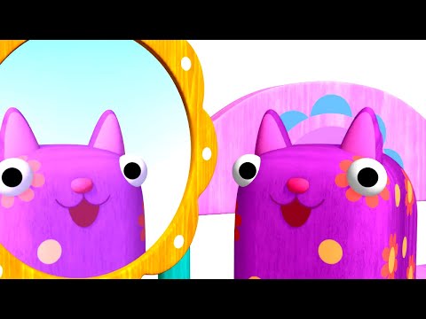 Видео: Деревяшки — Сборник — Все серии про кошечку в цветочек - Мяу 🐱🌼