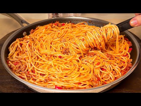 Видео: Невероятно вкусные спагетти за 15 минут! Простой и вкусный рецепт пасты на ужин!