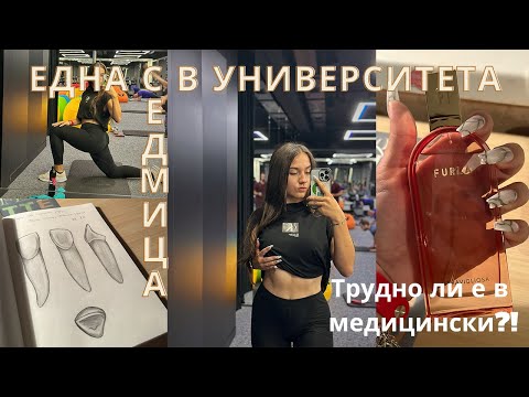 Видео: ЕДНА СЕДМИЦА С МЕН НА УНИВЕРСИТЕТ/ фитнес, партита, учене