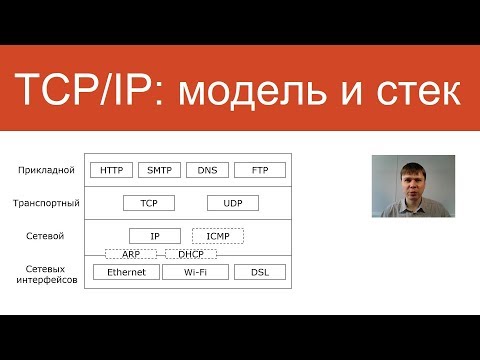 Видео: Модель и стек протоколов TCP/IP | Курс "Компьютерные сети"