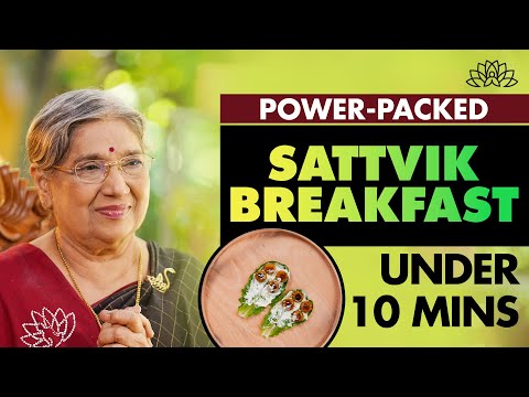 Видео: Быстрый саттвический завтрак за 10 минут | Питательные и полезные рецепты для всех загруженных утр
