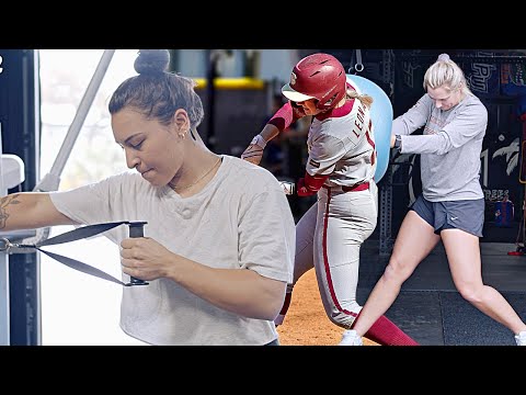 Видео: Силовая тренировка верхней части тела и силовые тренировки для софтбола