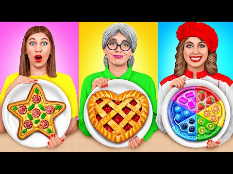 Видео: Кулинарный Челлендж: Я против Бабушки | Смешные cитуации от Mega DO Challenge