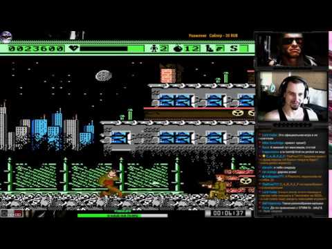 Видео: The Terminator прохождение 100% | Игра на (Dendy, Nes, Famicom, 8 bit) 1992 Стрим HD [RUS]