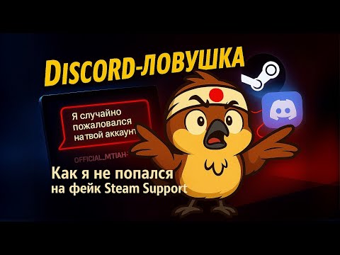 Видео: ФЕЙКОВАЯ ПОДДЕРЖКА STEAM - Новая схема развода на Steam аккаунт?