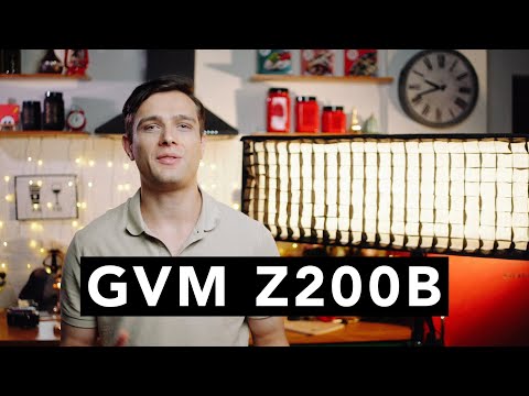 Видео: Обзор GVM ZipTile Z200B - гибкий, легкий и мощный свет IP65, который можно соединять между собой