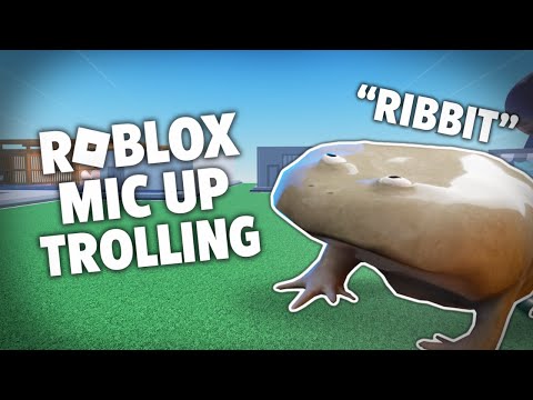 Видео: Троллинг в стиле лягушки в ROBLOX | Троллинг в голосовом чате Roblox