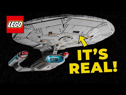 Видео: ПРЕДСТАВЛЕН первый набор LEGO по вселенной Star Trek — это D!