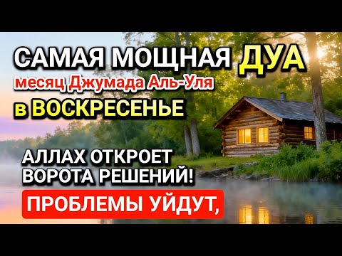 Видео: САМАЯ СИЛЬНАЯ ДУА в ВОСКРЕСЕНЬЕ! РИЗК, БОГАТСТВО, УСПЕХ, СЧАСТЬЕ!