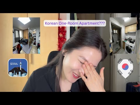 Видео: Румтур корейской квартиры (ванрум)|Roomtour of Korean One-Room APT