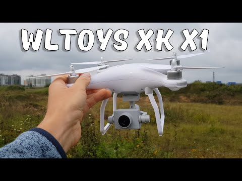 Видео: Квадрокоптер Wltoys XK X1 ... Круче Zino и Fimi A3?