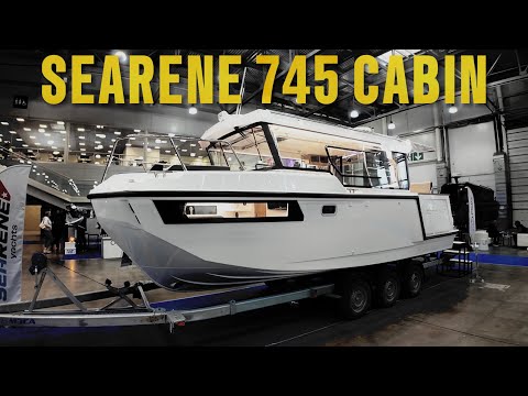 Видео: SEARENE 745 CABIN! В этой яхте есть всё! Сделано в РФ!