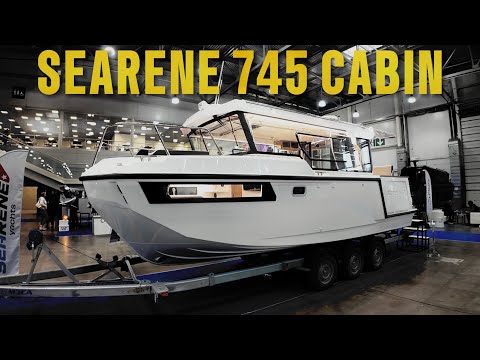 Видео: SEARENE 745 CABIN! В этой яхте есть всё! Сделано в РФ!