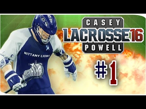 Видео: Casey Powell Lacrosse 16 - Карьера #1 [Штанга!]
