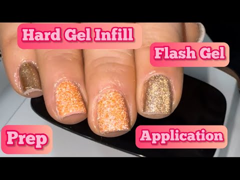 Видео: Твердая гелевая засыпка с использованием @gellifiquegelpolish1899