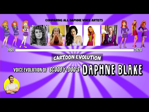 Видео: Эволюция голоса Дафны Блейк (Скуби-Ду) — 51 год в сравнении и объяснении | Эволюция мультфильмов