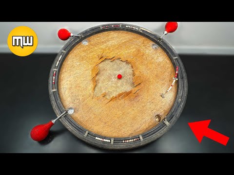 Видео: Реставрация - Античная французская настольная игра Биллард Николя 1925s