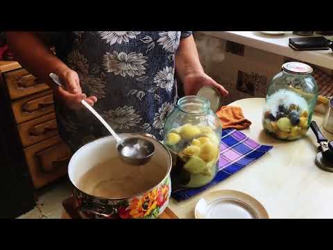 Видео: КОМПОТ ИЗ ЯБЛОК И СЛИВ ОЧЕНЬ БЫСТРЫЙ СПОСОБ👍👍💥💥🫐🍎