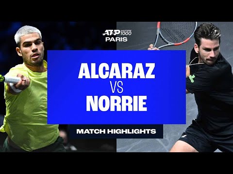Видео: Норри ошеломляет Алькараса в Париже 🤯