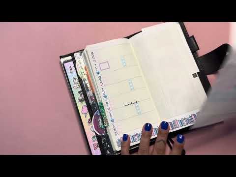 Видео: Hobonichi Weeks Mega: Повторные свидания в ноябре, PWM, Чатти Видео.