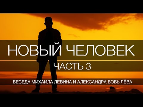 Видео: Новый человек, часть 3 // беседа Михаила Левина с Александром Бобылёвым