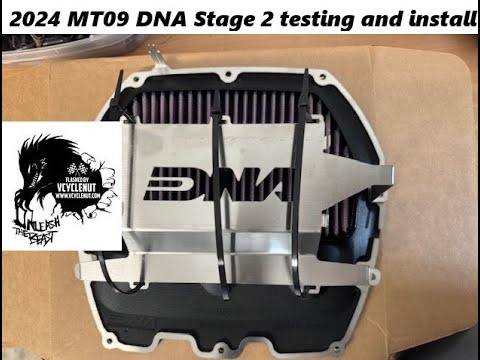Видео: Результаты тестирования и установки крышки воздушного короба Yamaha MT09 DNA Stage 2 2024 года вы...