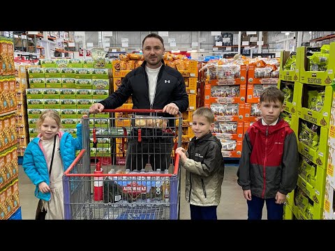 Видео: Покупка в Costco с семьёй в Америке! Обзор / цены