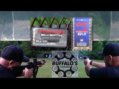 Видео: Winchester SILVERTIP и CCI VELOCITOR в баллистическом геле