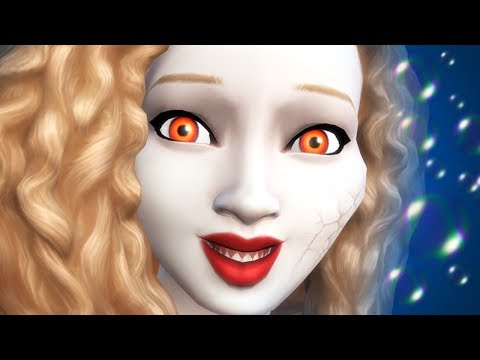 Видео: РУСАЛКА КРОВОПИЙЦА В THE SIMS 4