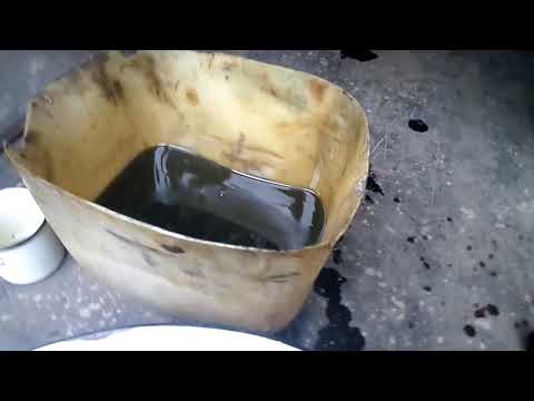 Видео: замена масла в коробке синтай 244