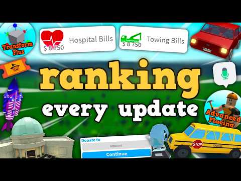 Видео: Рейтинг КАЖДОГО обновления Bloxburg!