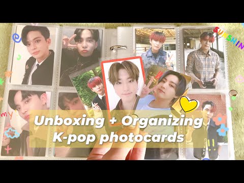 Видео: ✰ Организация и распаковка фотокарт | unboxing+organizing k-pop photocards bts; skz; ateez; twice ✰