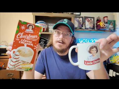 Видео: Ого!!! Обзор кофейных сливок для рождественских пирожных Little Debbie
