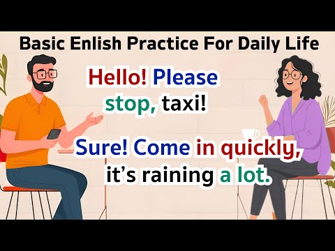 Видео: 🚖 Разговор на английском с водителем такси | Ежедневный английский для начинающих | Ежедневный ан...