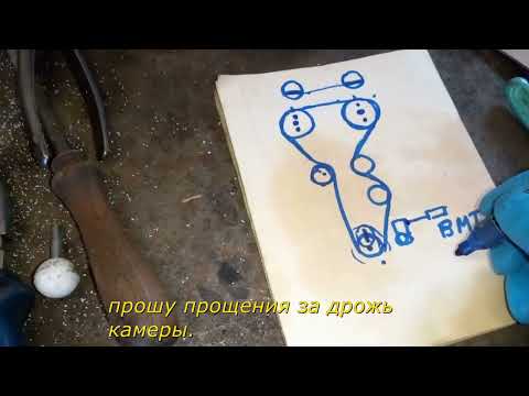 Видео: немного о смещении распредвала на к4м,мое мнение