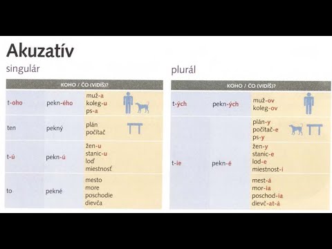 Видео: Lekcia 5 (Akuzatív - Винительный падеж/Знахідний відмінок). 2 часть