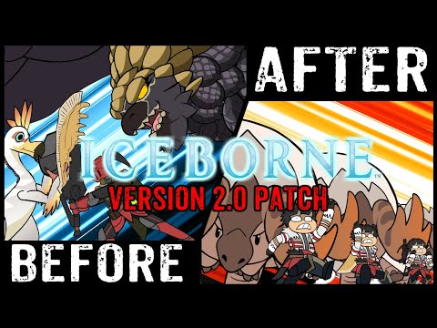 Видео: Кадры MHWorld: до и после Iceborne (версия 2.0, то, что я забыл добавить)
