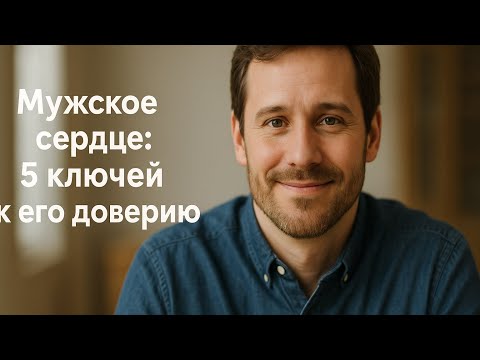 Видео: Мужское сердце: 5 ключей к его доверию